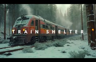 Train Shelter – Post-Apocalyptic Dystopian Ambient – Sci-Fi Ambiance for Sleep, Study, Relaxation