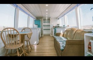 DIY Greyhound Bus Conversion – Tiny Apartment on Wheels