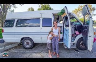Single Mom & Daughter – Their DIY Camper Van