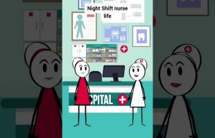 Night Shift Nurse Life: Toxic Work Culture in Healthcare #animation #funnyvideo #gplus #comedy