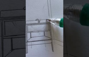 How to Draw Bathroom Vanities