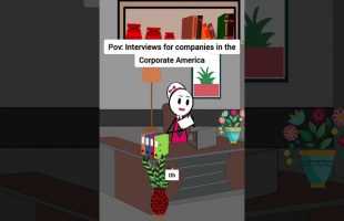 Interviews for companies in the Corporate America #animation #funnyvideo #gplus #comedy
