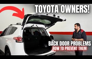 TOYOTA OWNERS! Power Back Door Problems and How to Prevent Them.