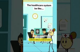 Explaining the healthcare system to the non medical friends #animation #funnyvideo #gplus #comedy