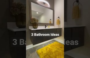 Planning a Bathroom – 3 Ideas
