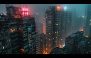 Neon Graveyard – Dystopian Atmospheric Dark Ambient – Post Apocalyptic Ambient Journey
