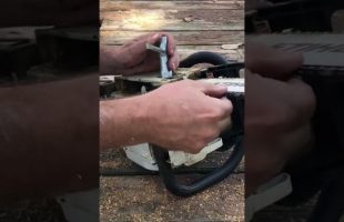 Chainsaw Deck Demolition