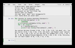Video 12b: Chorales as a Corpus