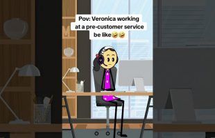 Veronica at a customer service desk be like #animation #gplus #funny