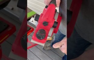 Just Bought a Cordless Planer