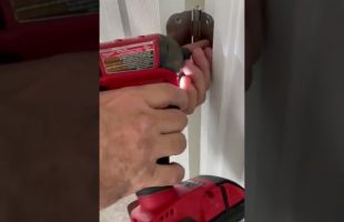 Installing Longer Hinge Screws
