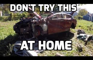 Removing a TESLA Battery in your Backyard!?