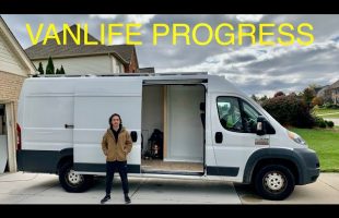 Van Life build TOUR – Shower, 600ah Battery, Extra Seating