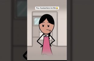 Kardashians bathroom drama #animation #funny #comedy #gplus #genz #povs #animationmeme #jokes