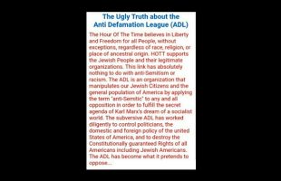 ADL: Ugly Truth – Bill Cooper
