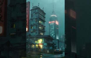 Vacant Paradise | Atmospheric Ambient #cyberpunk #futuristicmusic #dystopian #darkambientmusic