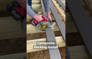 Composite Decking Install