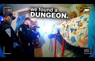 Hero Cops Save Kids Trapped in House of Horrors