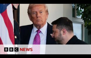 Zelensky fails to secure Tomahawk missiles at talks with Trump | BBC News