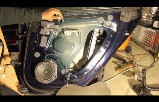 How to take apart a Tesla Door