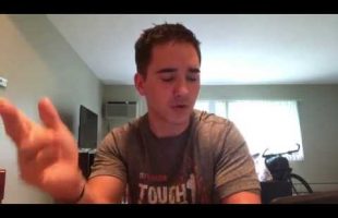 Marine Answering Questions About The Military