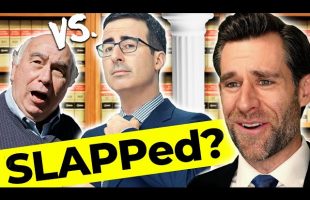 Lawyer Responds: John Oliver SLAPPs Back?  (Real Law Review)