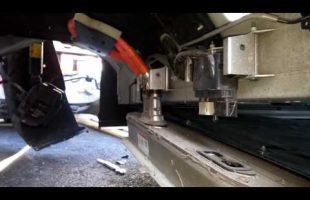 Lowering battery pack from tesla model S