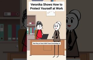 Veronika Shows How to Protect Yourself at Work #corporate #animation #gplus #skits