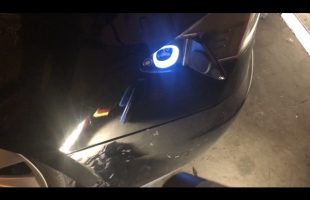 Charging repaired flooded Tesla Model S for the first time.