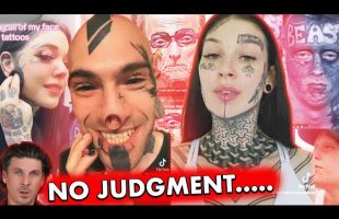 The Face Tattoo Epidemic ……. Unreal