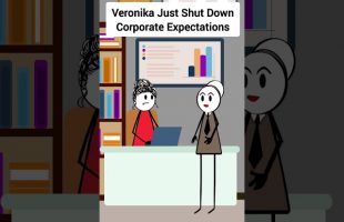 Veronika Just Shut Down Corporate Expectations #corporate #animation #funny #shorts