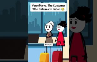 Veronika vs. Customers, Corporate Lies, and Office Drama #corporate #animation
