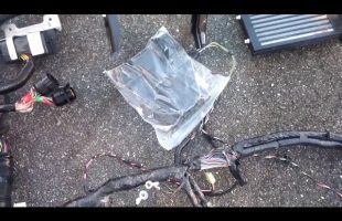 Walkaround of Tesla Model S Wiring Harness