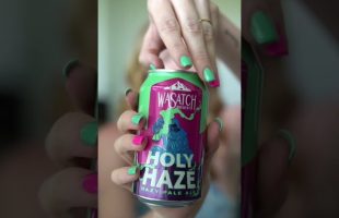 This beer from Wasatch Brewery has me in a Holy Haze 😇😇 #beer #lds #exmormon #ad #sponsored