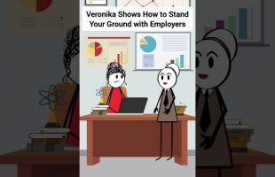 Workplace Drama and Housing Stress: How Veronika Handles It All #corporate #animation