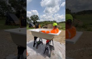 We Used Great Stuff Wide Spray To Foam Our Tub For A Hotter Bath #sponsored @greatstufffoam