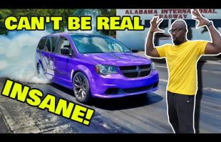 Driving the 1000HP Hellcat Minivan Nobody Thought Was Possible