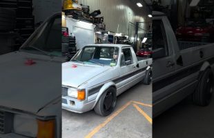 My Turbo Hayabusa Hybrid VW Pickup truck #shorts #hybrid #volkswagen #vw #vwcaddy