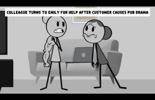 Colleague Turns to Emily for Help After Karen Causes Pub Drama