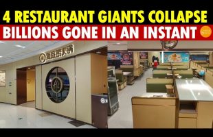 Shocking! China’s 4 Major Restaurant Giants Collapse, Hundreds of Billions Vanish into Thin Air