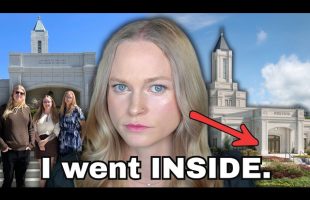 ExMormon’s FIRST TIME BACK in Mormon Temple