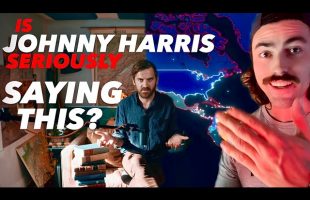 IS JOHNNY HARRIS A PLANT? Yes to sweatshops, globalism, and WW3? A deep politics journalist responds