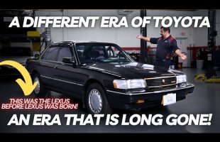 A Look At a Different Era Of Toyota | An Era That is Long Gone! Pre-Lexus Toyota.