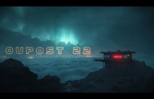 Outpost 22  – A Relaxing Ambient Cyberpunk  Escape Above the Clouds