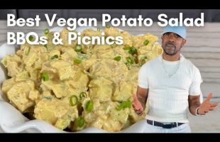 BEST Healthy Vegan POTATO SALAD – Oil-Free