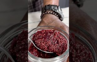 2 Ingredient Refined Sugar Free Cherry Jam!!