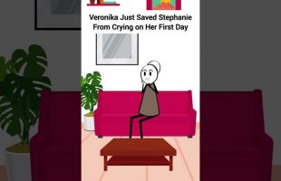 Veronika Just Saved Stephanie From Crying on Her First Day #gplus #animation #funny #skits
