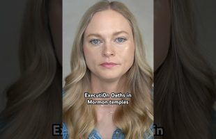 If you have to take a vow of secrecy like this… you might be in a cult 🫣 #exmormon #lds #exmo