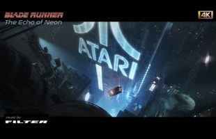 Blade Runner | THE ECHO OF NEON  | 4K AMBIENCE for sleep, study and relaxation – 6 Hours