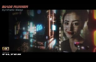 Blade Runner | SYNTHETIC SLEEP |  4K AMBIENCE for sleep study and relaxation – 6 Hours